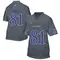 Women's Game Quinton Conley Kansas Jayhawks Football College Jersey - Gray